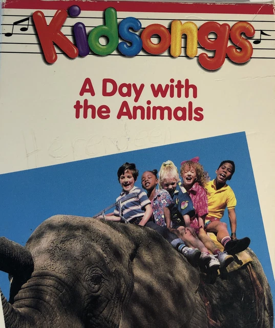 KIDSONGS A DAY With The Animals(VHS 1986)TESTEDRARE VINTAGESHIPS N 24