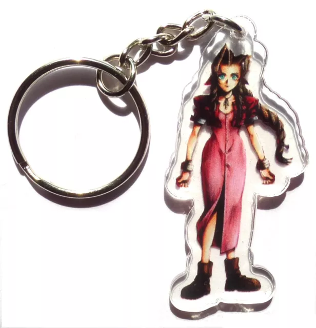 final fantasy 7 figure keyring ff7 aeris aerith gainsborough keychain