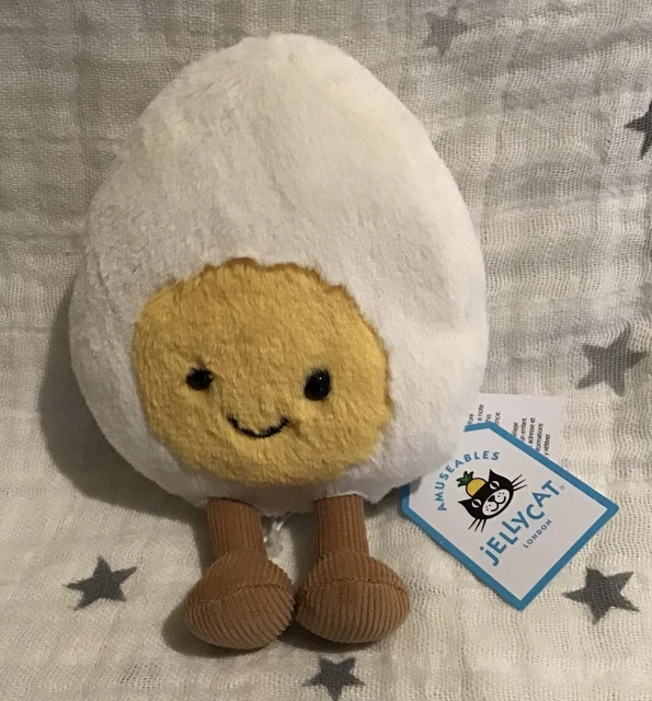 Jellycat Amuseable Happy Boiled Egg Plush Toy