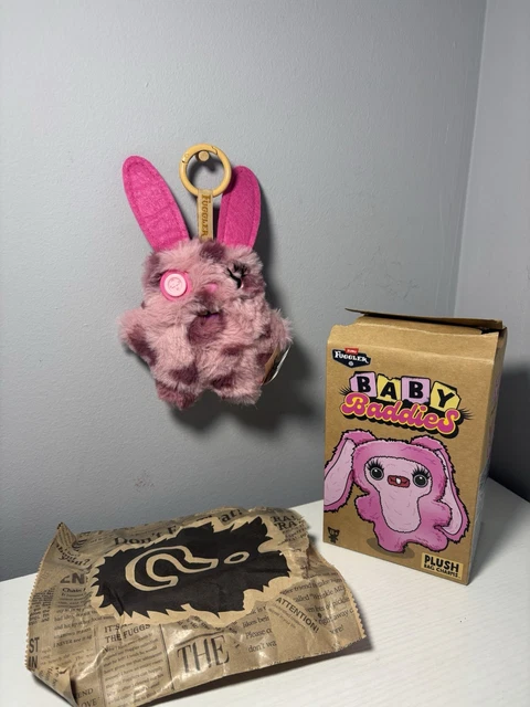 FUGGLER X BABY Baddies Keychains Bag Charm Soft Toy Rabid Rabbit £22.75 ...