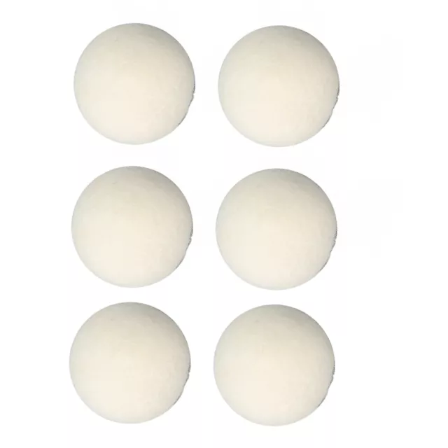 6pcs Wool Drying Balls Reusable Time Saving Softener Ball For Clothes 3.5cm Bgs