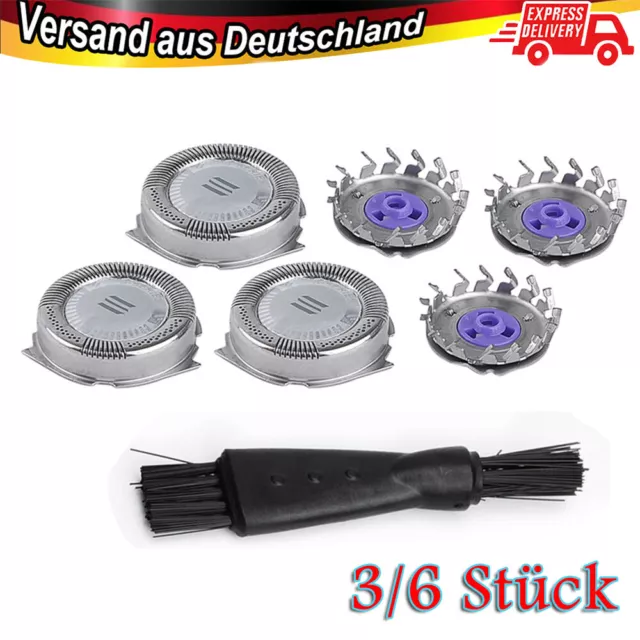 3/6x Ersatz Scherkopf Für Philips HQ8 HQ8894 HQ7100 PT870 AT891 HQ7890 HQ7180