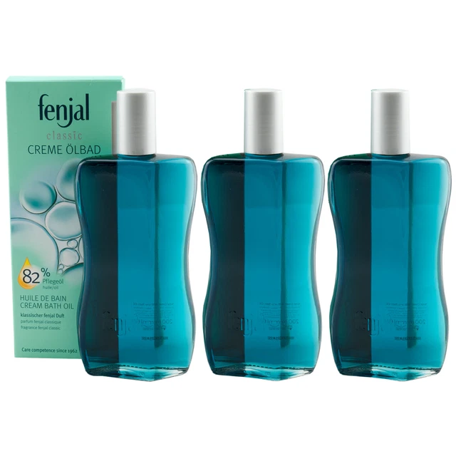 Fenjal CREME ÖLBAD -CLASSIC- 3 x 200 ml mit klassischem Fenjal Duft