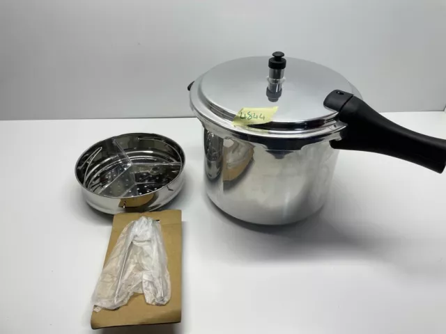 PRESTIGE PRESSURE COOKER 8 Litre Aluminium Kitchen Food Cooking 4844 31.99 PicClick UK
