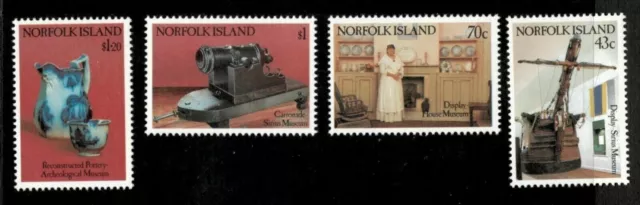 Norfolk Island 1991 - Museum Displays / Artifacts - Set of 4 - MNH