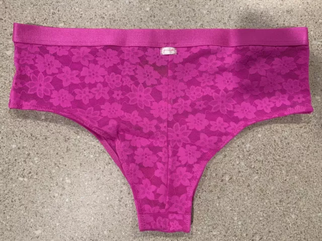 Victoria’s Secret Pink Women & Girls Checkster  Panties! 🔥😍 Sheer!! Lacy!!🤗 2