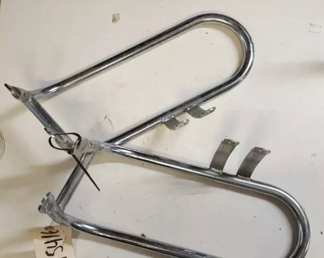 Bates ? Shoe ? Harley ? Yamaha ? Suzuki ?Hard Saddlebag Chrome Guards # 15416