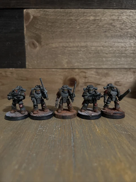 warhammer/forgeworld 30/40k spacewolves army mk3 squad expert painted