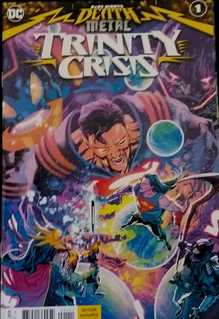 Dark Knights : Death Metal : Trinity Crisis. # 1. Dc Comics. N.mint