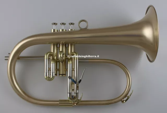 Van Laar flicorno soprano Oiram Fresu Brushed Raw Brass