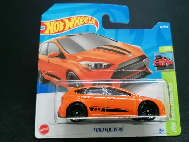 Hot Wheels Ford Focus RS (orange) in OVP *Hatchbacks - 2022* 41/250