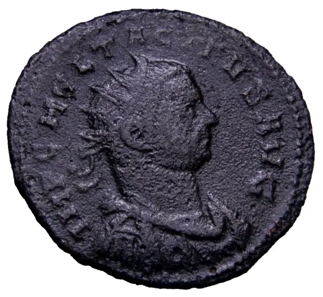 Genuine Ancient Roman Coin TACITUS (275-276). Antoninianus. Serdica. KA SCarce