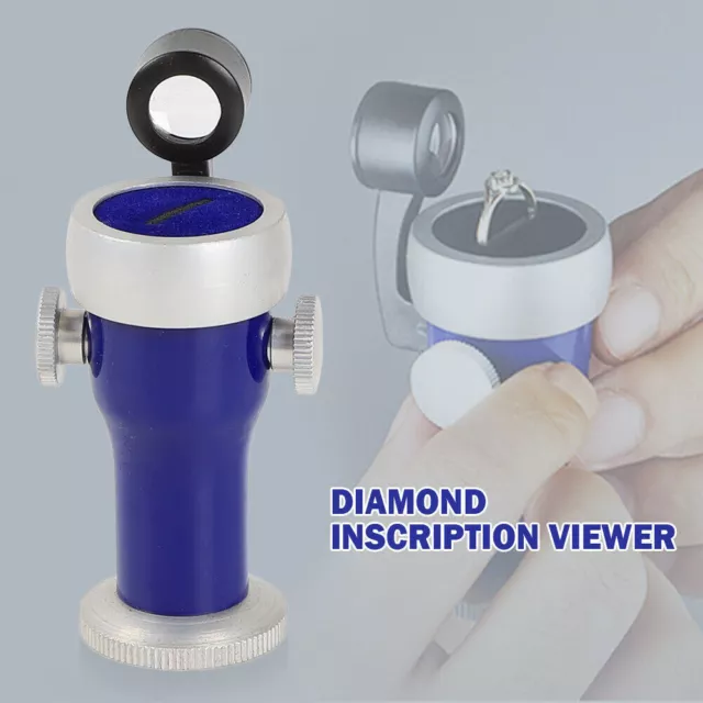 Diamond Inscription Magnifier Jewelry Diamond Viewer Inspector Laser Gem Reader