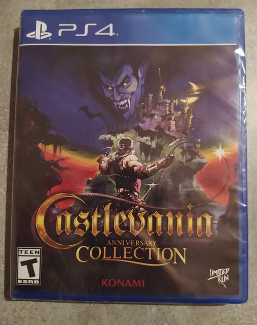 Castlevania Anniversary Collection PS4/PS5 - Neuf Sous Blister - Édition Limitée Rare Limited Run