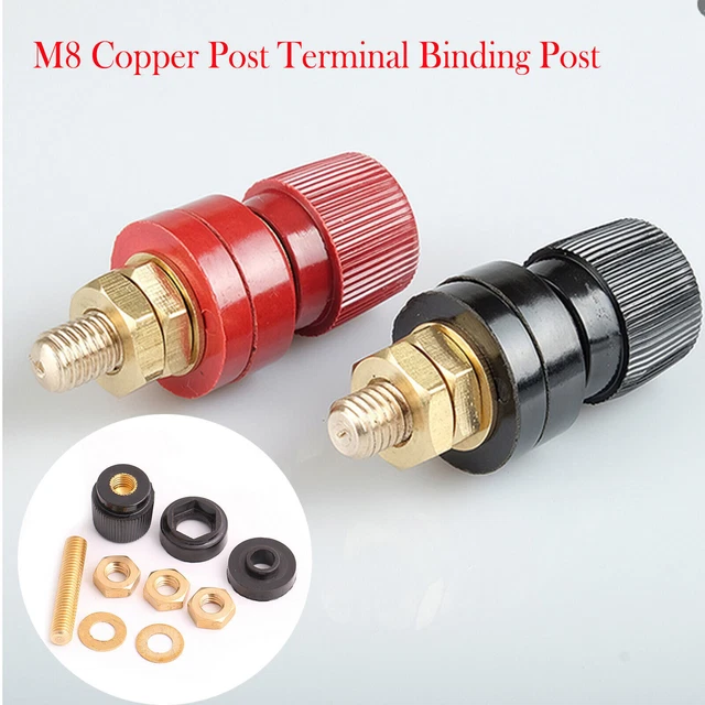 COPPER POST TERMINAL Junction Binding Nuts Power Supply Welding Machine ...