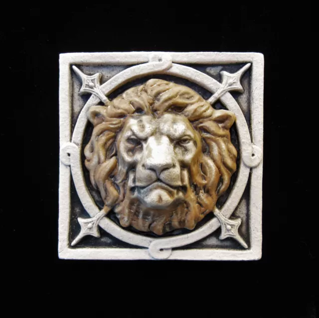 Lion  Leo Zodiac   Arts & Crafts Gothic Ellison Tile
