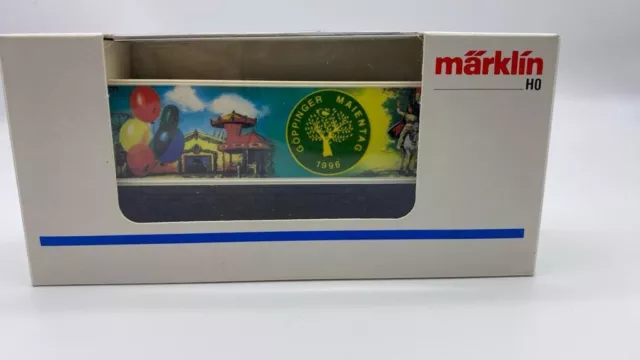 Märklin Wagen Sonderwagen Göppinger Maientag 1996 mit Zertifikat