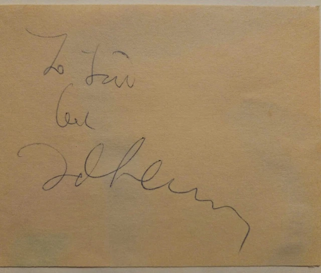 John Lennon Beatles Signed Autographed Cut Signature Pre Cert ACOA