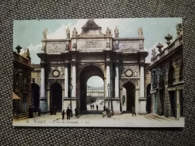 Cpa Nancy L Arc De Triomphe