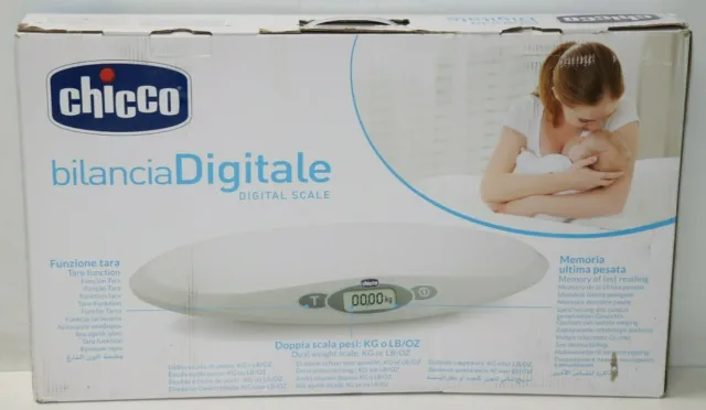 Chicco Digitale Babywaage für Neugeborene und Babys von 30 g bis 20 kg