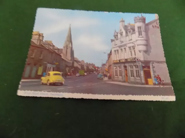 INVERURIE Scotland West High Street with Gordon Arms Hotel