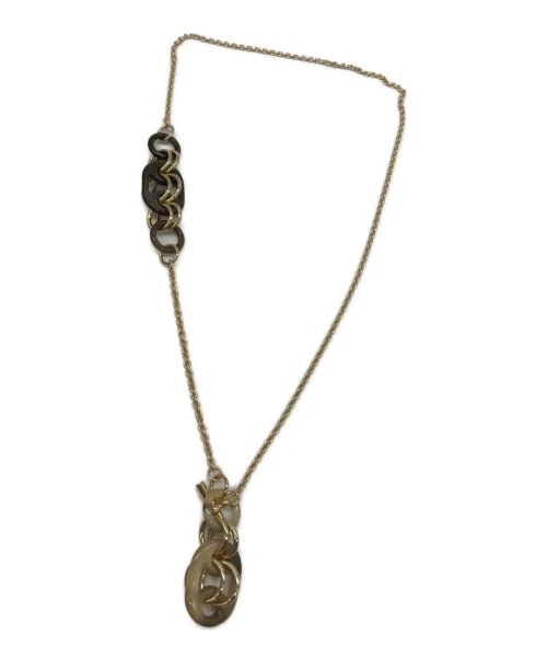 Hermes Eurydice Horn Pendant Necklace 65258