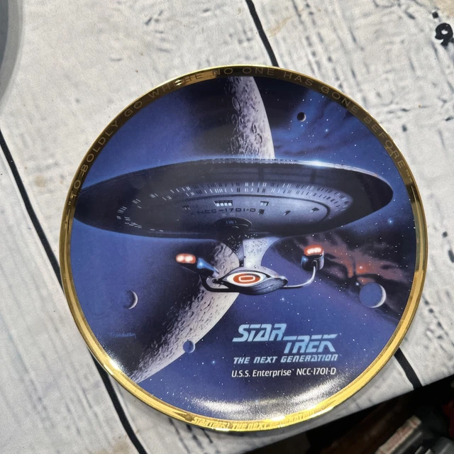 STAR TREK THE Next Generation USS Enterprise NCC-1701-D Hamilton ...