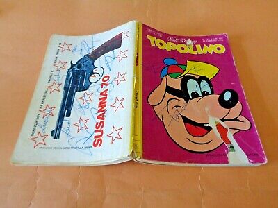 Topolino N° 743 Originale Mondadori Disney Discreto 1970 Bollini