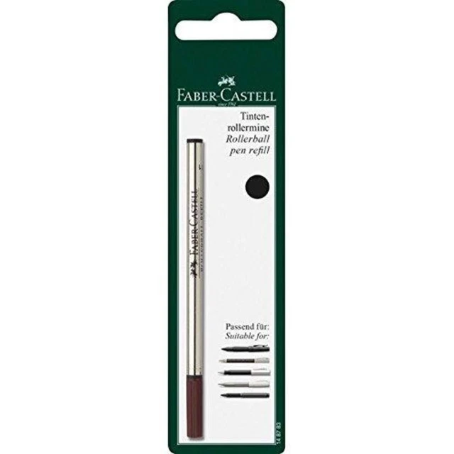 Faber-Castell Tintenrollermine M, schwarz