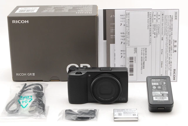 [Unused] Ricoh GR Digital III 10.0MP Digital Camera From JAPAN