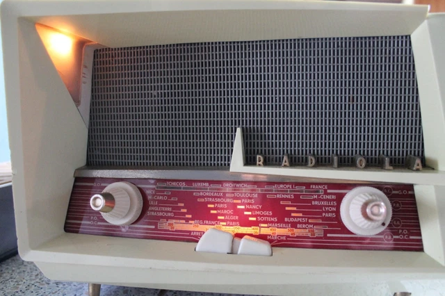 Radio TSF Radiola Le Corbusier 1958 - Collection