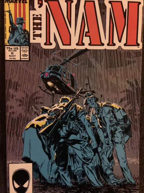 The 'Nam #6 (May 1987, Marvel) MN/M In Bag And Boarder