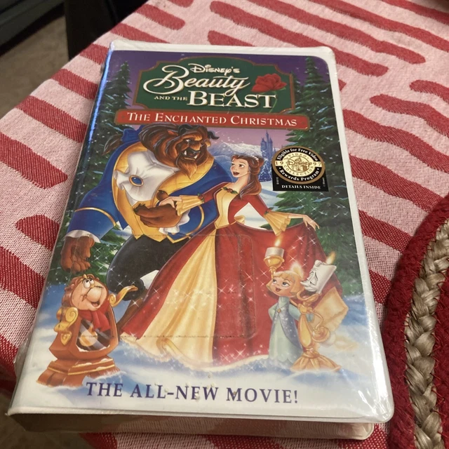 Beauty And The Beast The Enchanted Christmas 1997 Vhs DISNEY'S BEAUTY AND the Beast"The Enchanted Christmas VHS Clamshell