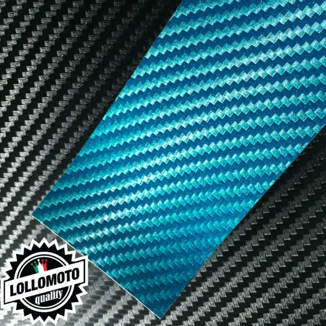 Pellicola adesiva 3D carbon black marca APA per car wrapping made