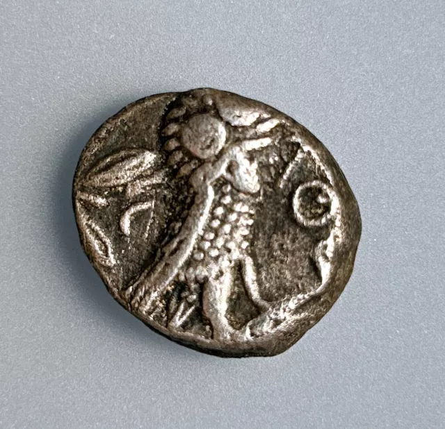 Attica Athens Owl Silver Tetradrachm Ca 450 Bc     Vf