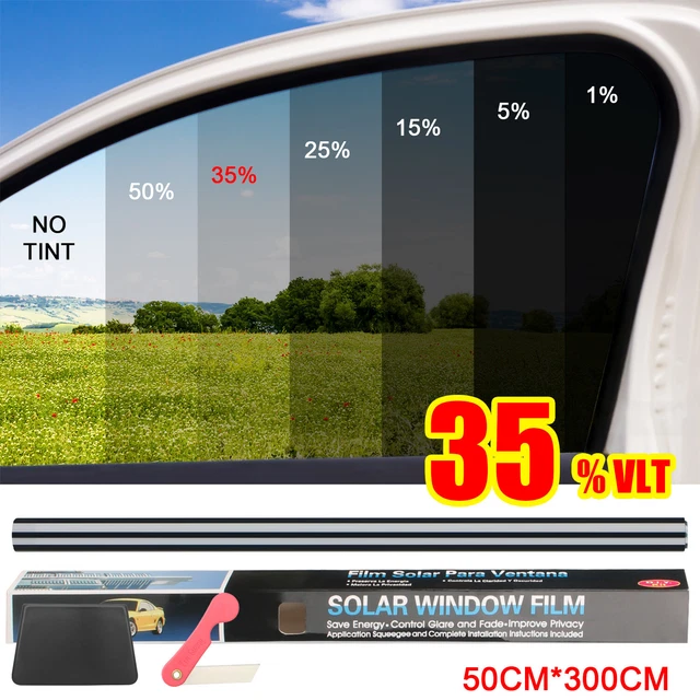 300CM UNCUT ROLL Window 35 VLT Tint Film 20in X 10ft Feet Car Home 300cm-uncut-roll-window-35-vlt-tint-film-20in-x-10ft-feet-car-home