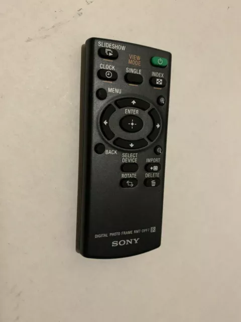 Genuine Sony RMT-DPF7 Remote Control For Digital Photo Frame