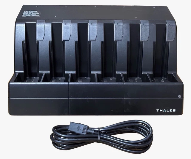 Thales 1600689-1 6 Bay Radio Charger PN 1600689-1 NIB for PRC-148 MADE IN USA
