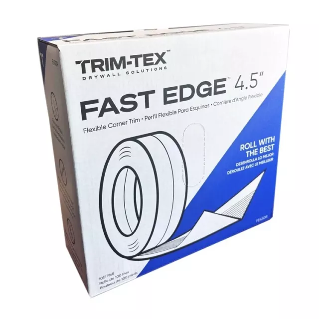 Trim-Tex 450 Fast Edge Corner Tape Roll-100 '- 4-1/2"- Case of 4