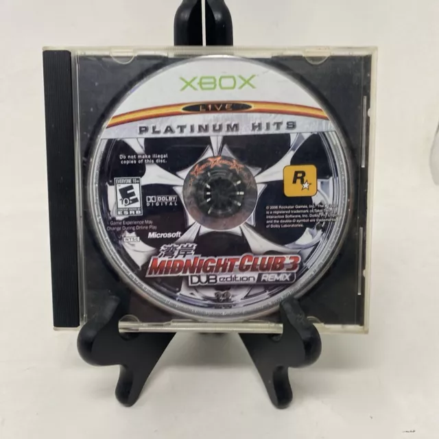 MIDNIGHT CLUB 3: DUB Edition Remix (Microsoft Xbox, 2005) $19.95 - PicClick