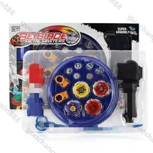 4D Kreisel für Beyblade Metall Fusion Arena Duotron Bayblade Karabina Fury Set B