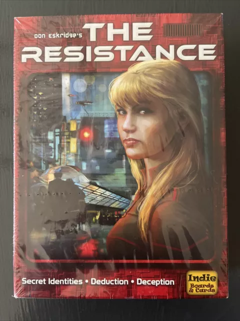 NUEVO juego de mesa The Resistance y cupé de tablas y tarjetas independientes