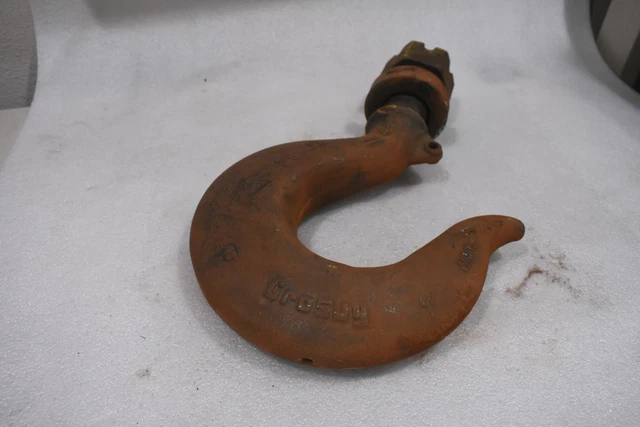 Crosby 1048889, Na 322-An W5H Swivel Rigging Hook 22 Ton, Made In The Usa
