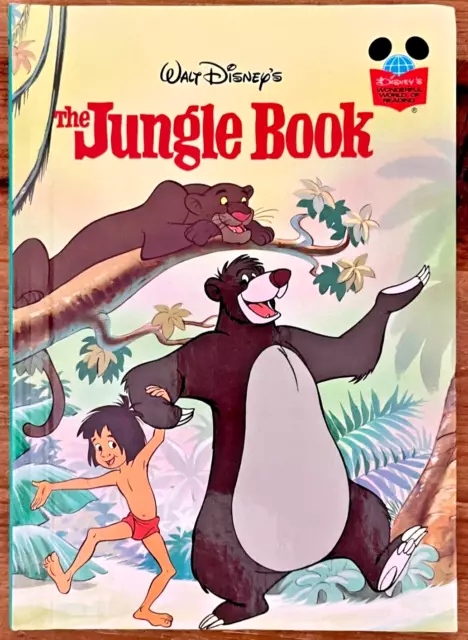 Disneys Wonderful World of Reading The Jungle Book 1993 1st Edition Like New