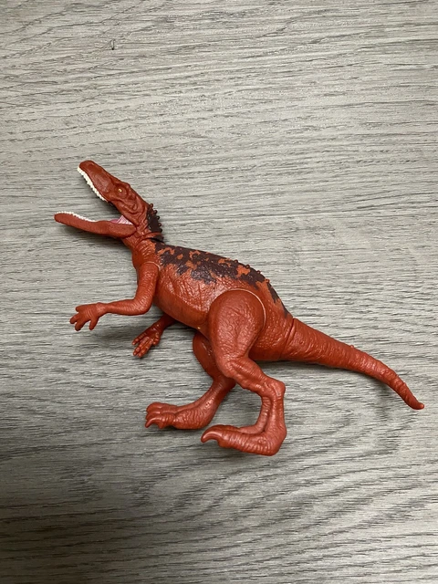 Mattel Jurassic World - Herrerasaurus Epic Attack | Dinosauro Giocattolo Con Suoni, Luci E Danni Da Battaglia | Gioco Interattivo Per Bambini 4+ Anni