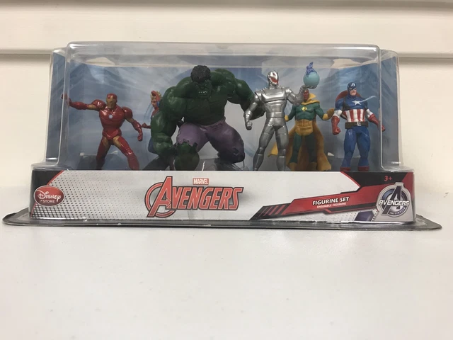 Disney Store - Marvel Avengers -  6 Piece Figurine Playset - NEW