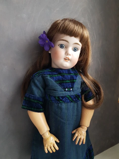 21” Antique German Simon & Halbig Bisque 1079 9 DEP Doll