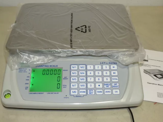 Tree Scales LCT 33 Large Counting Scale - 33 Lbs X 0.001 Lbs - Rechargeable 2