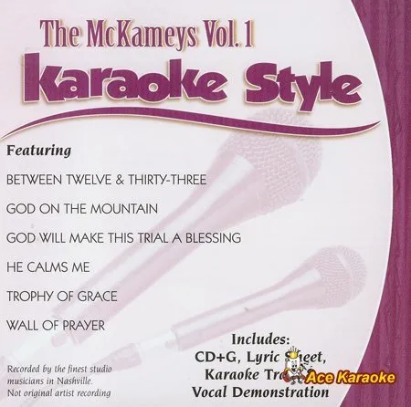 MCKAMEYS - Daywind Karaoke Style: Mckameys Vol. 1 - CD - *NEW/STILL SEALED*