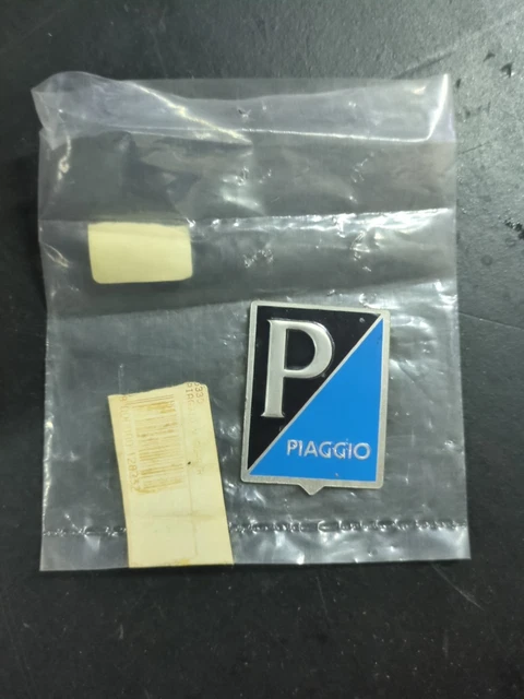 SCUDETTO LOGO PIAGGIO EMBLEMA ESAGONALE ADESIVO VESPA 50 - Foto 6